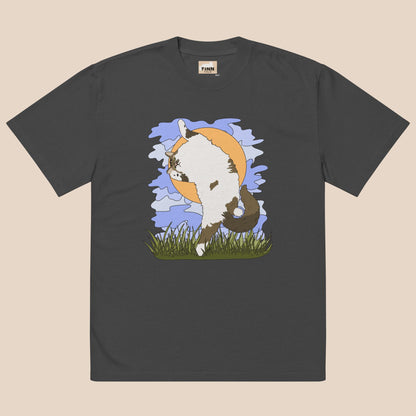 Jumping Finn Oversized faded t-shirt