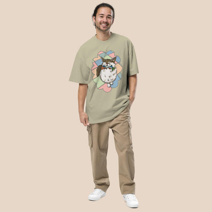 Funky Finn Oversized faded t-shirt