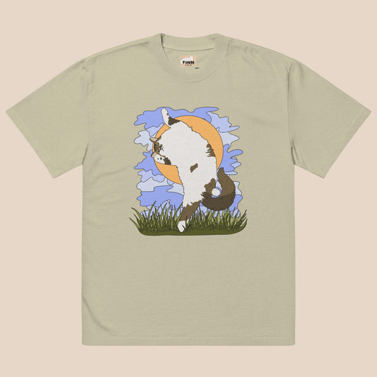 Jumping Finn Oversized faded t-shirt