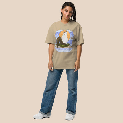 Finn Fishercat Oversized faded t-shirt