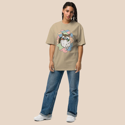 Funky Finn Oversized faded t-shirt