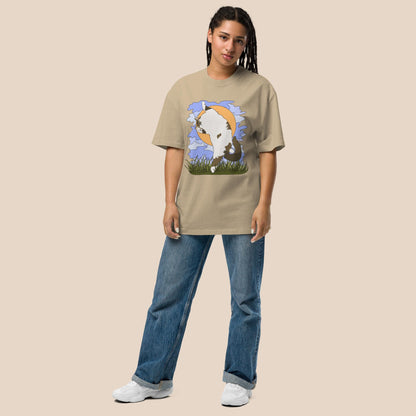 Jumping Finn Oversized faded t-shirt