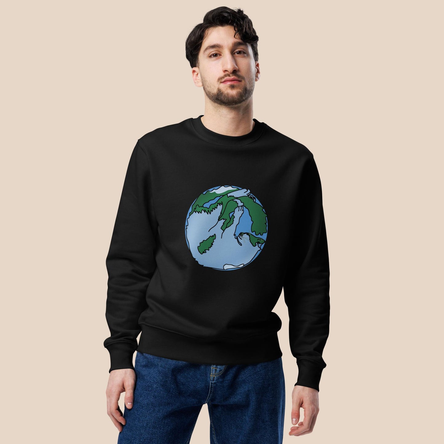 Planet Finn eco sweatshirt