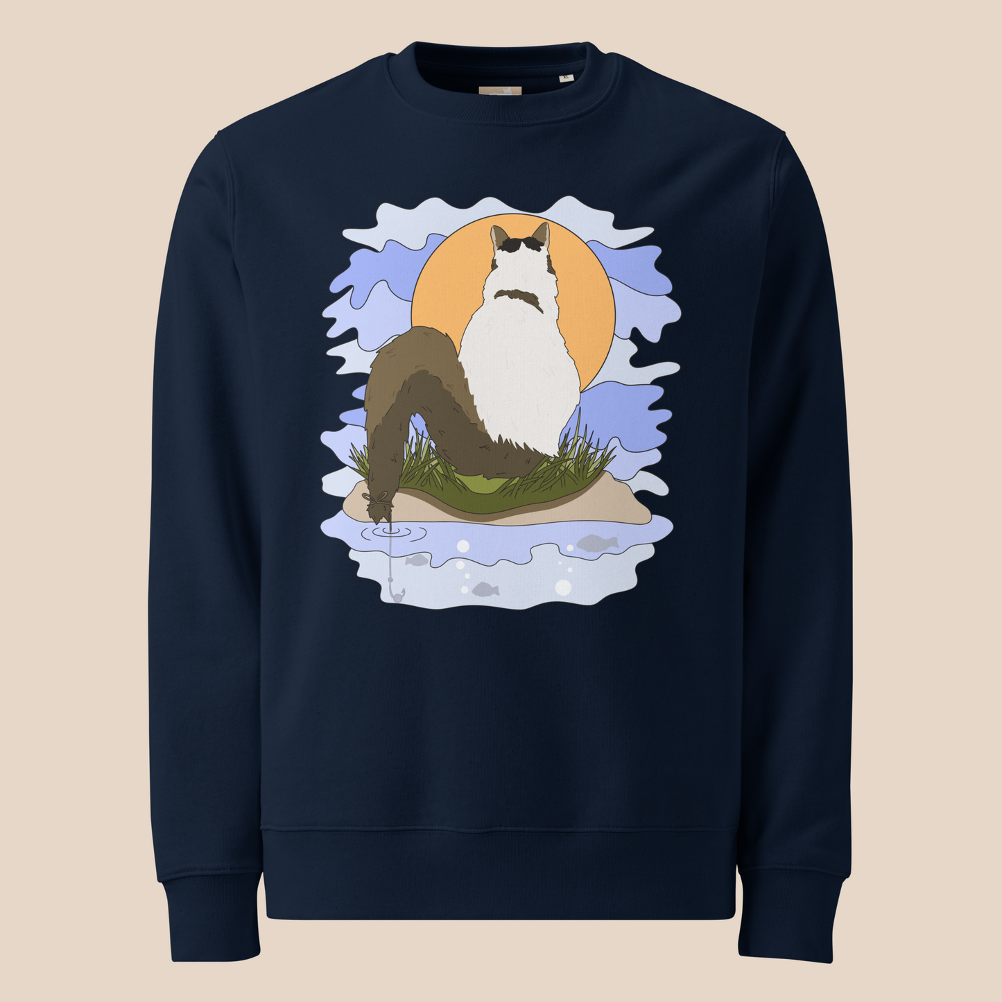 Finn Fishercat eco sweatshirt
