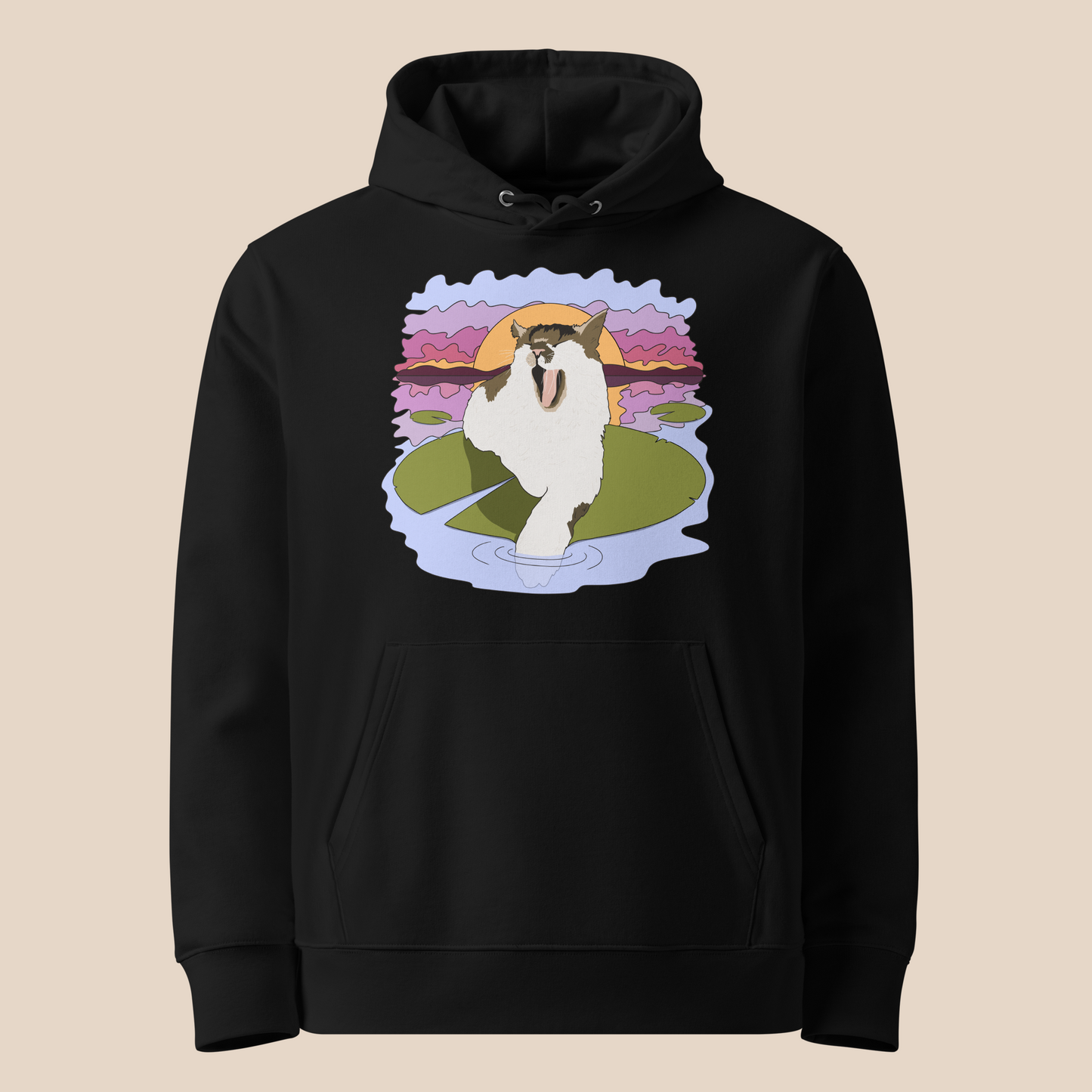 Finn's Sunset essential eco hoodie