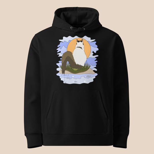 Tail fishing Finn essential eco hoodie