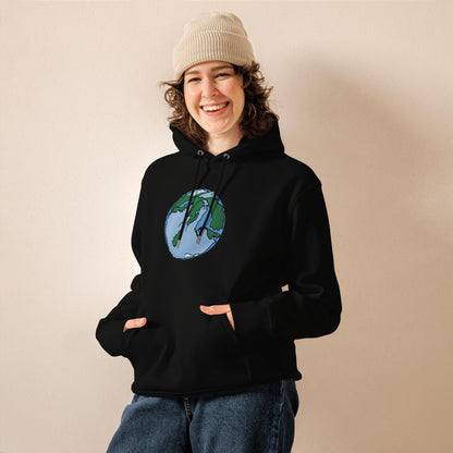 Cat Planet Finn essential eco hoodie