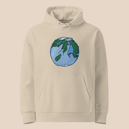 Cat Planet Finn essential eco hoodie
