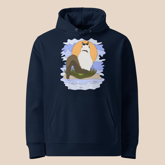 Tail fishing Finn essential eco hoodie