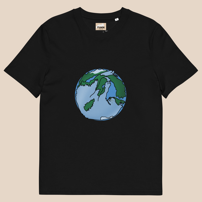 Cat Planet Finn organic cotton t-shirt