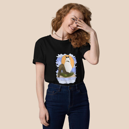 Tail fishing Finn organic cotton t-shirt