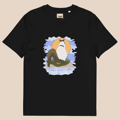 Tail fishing Finn organic cotton t-shirt