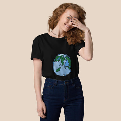Cat Planet Finn organic cotton t-shirt