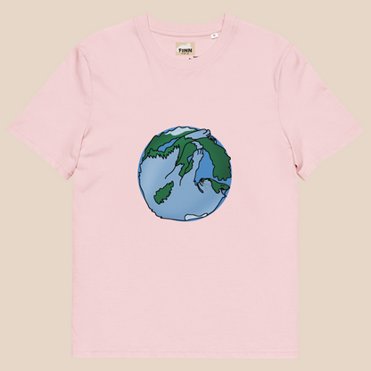 Cat Planet Finn organic cotton t-shirt