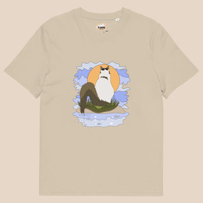 Tail fishing Finn organic cotton t-shirt