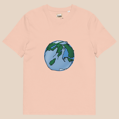 Cat Planet Finn organic cotton t-shirt
