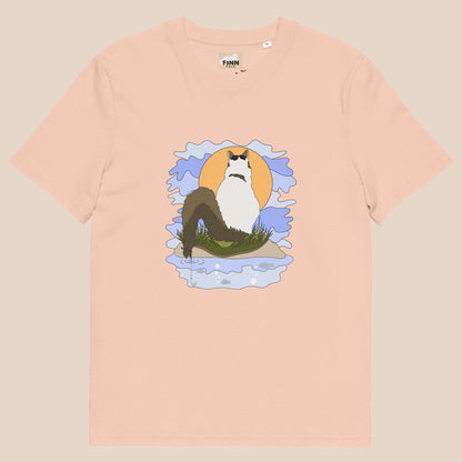 Tail fishing Finn organic cotton t-shirt