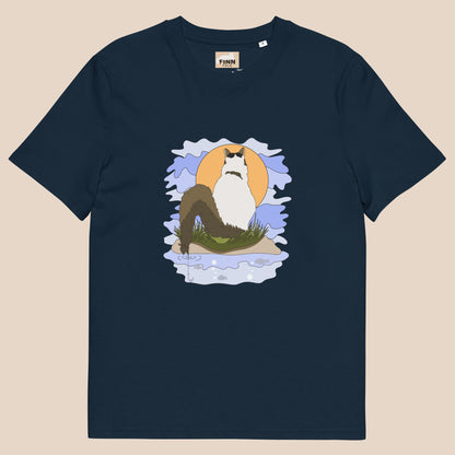 Tail fishing Finn organic cotton t-shirt