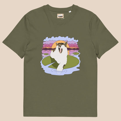 Finn's Sunset organic cotton t-shirt