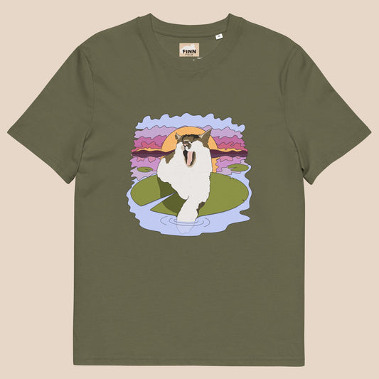 Finn's Sunset organic cotton t-shirt