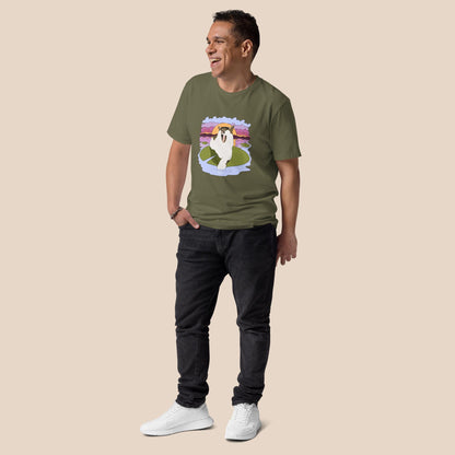 Finn's Sunset organic cotton t-shirt