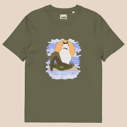 Tail fishing Finn organic cotton t-shirt