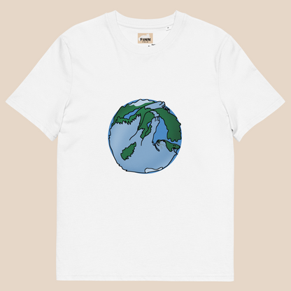 Cat Planet Finn organic cotton t-shirt