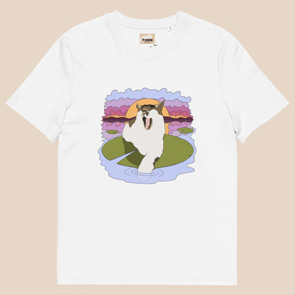 Finn's Sunset organic cotton t-shirt