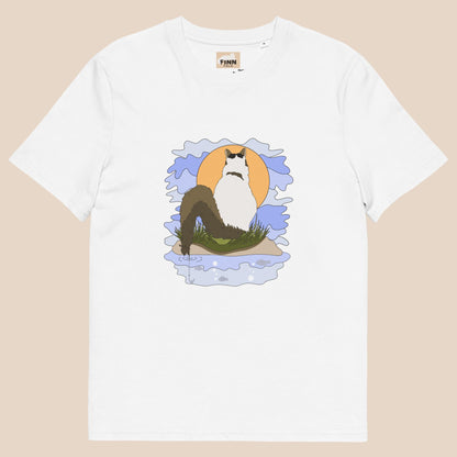 Tail fishing Finn organic cotton t-shirt